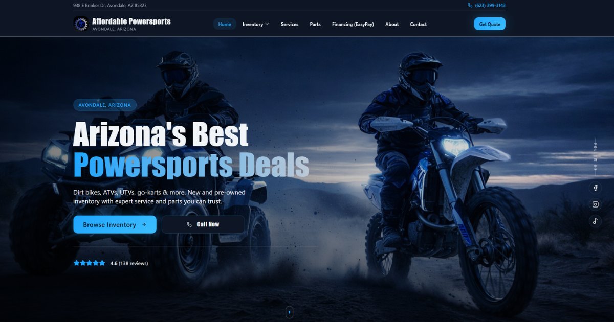 Affordable Powersports — affordablepowersportsllc.com