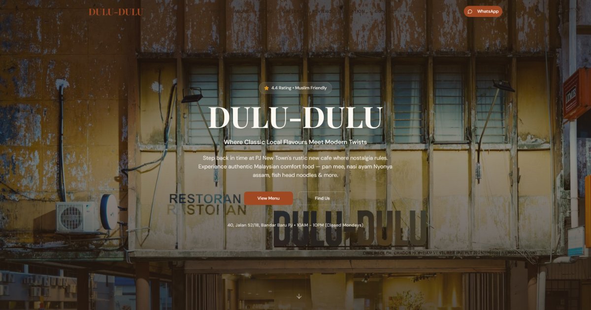 Dulu Dulu KL — duludulukl.com